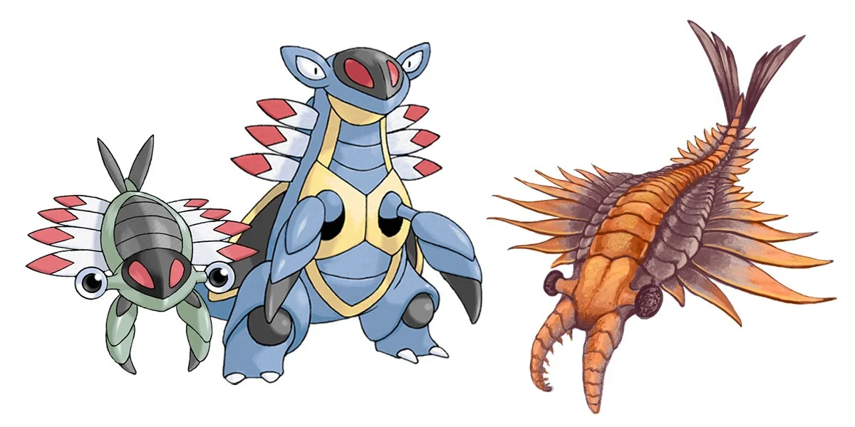 Anorith and Armaldo: Anomalocaris