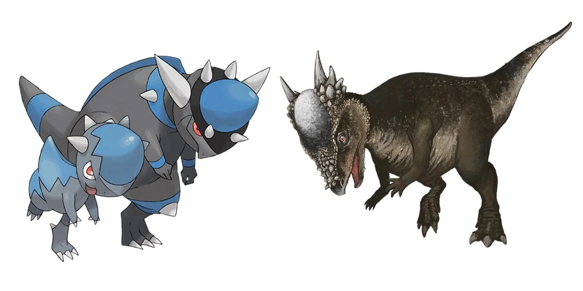 Cranidos and Rampardos: Pachycephalosaurus