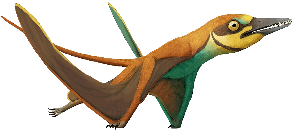 Arcticodactylus launching into the air