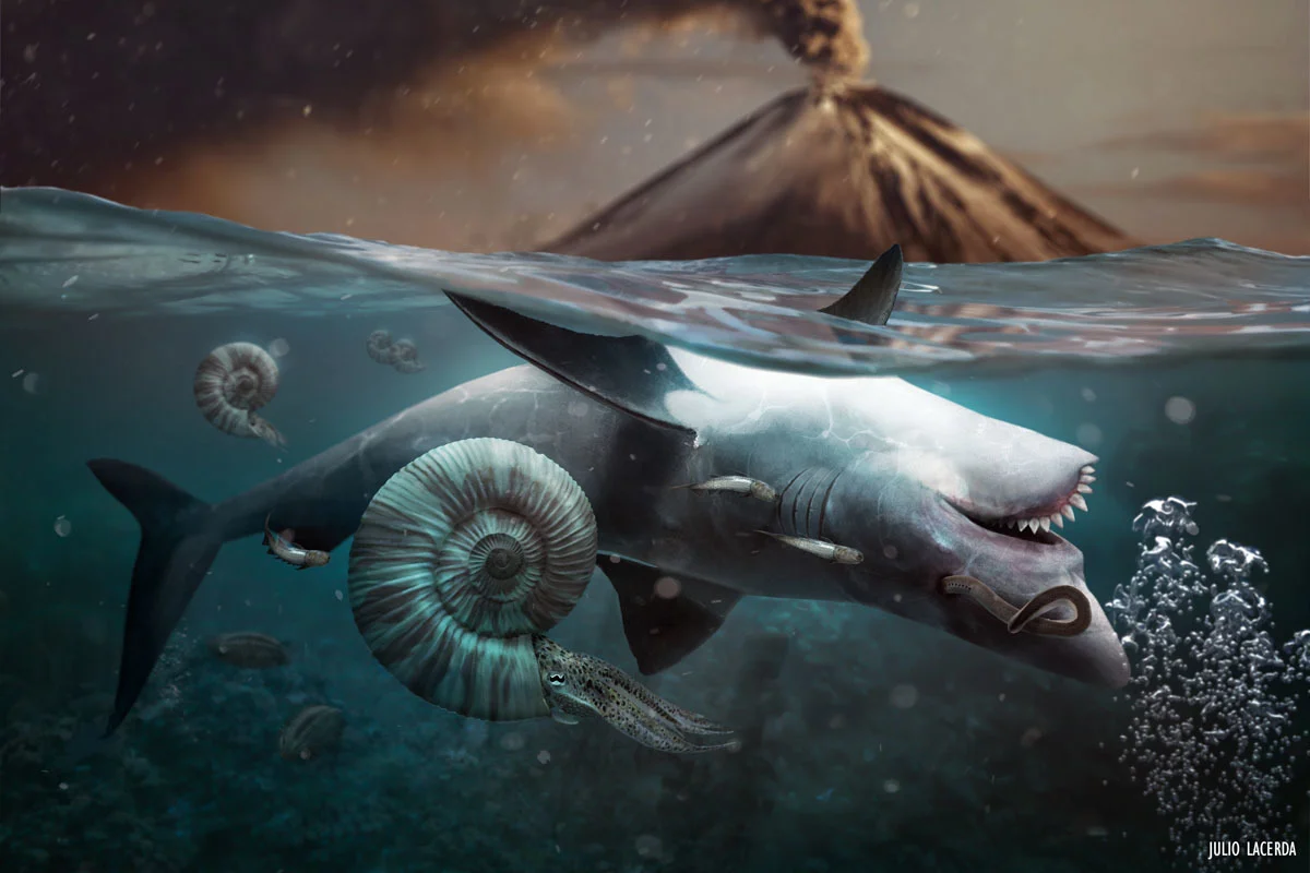 The event wiped out about 95% of all marine species